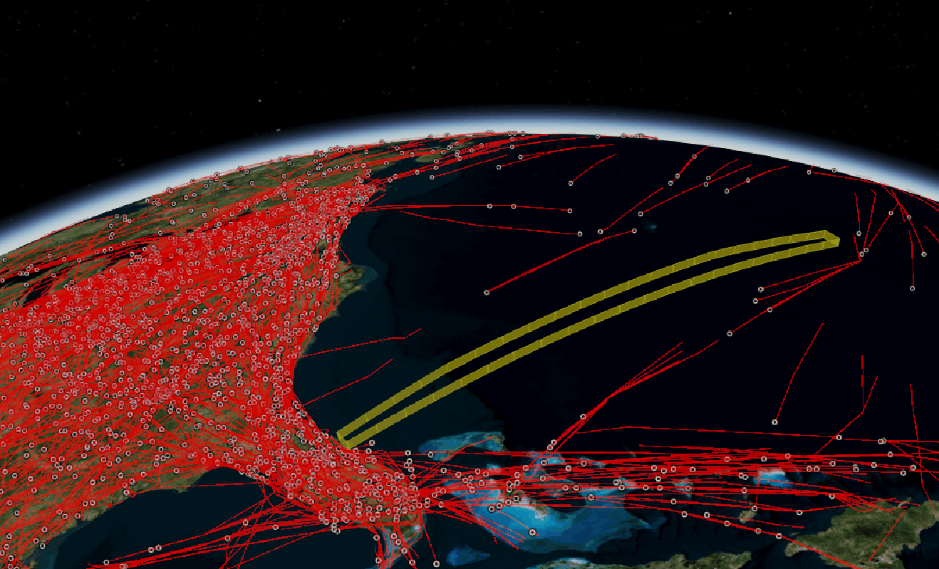 High Fidelity Airspace Visualization
